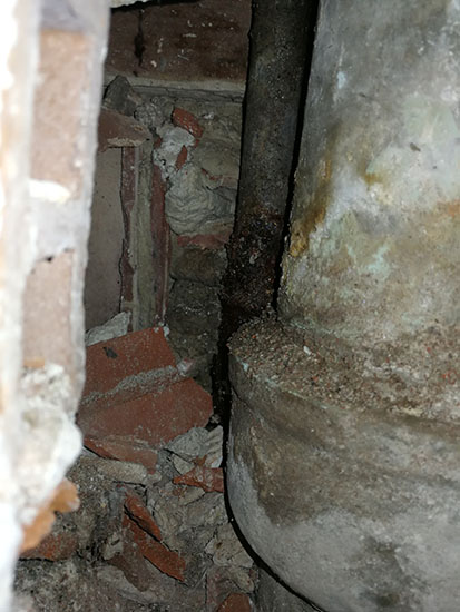 Ascendente en mal estado